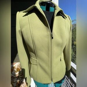 •	Talbots Jacket Green